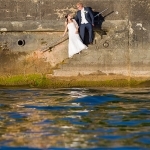 Hochzeitspaar am Bodensee