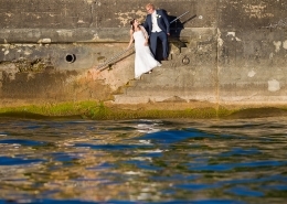 Hochzeitspaar am Bodensee