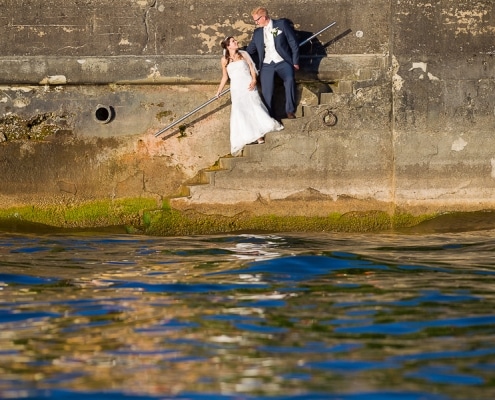 Hochzeitspaar am Bodensee