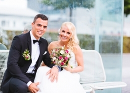 Hochzeit am Bahnhof