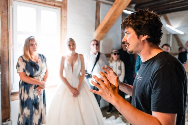 Rede bei der Hochzeitsfeier im Hopfengut No20 in Tettnang