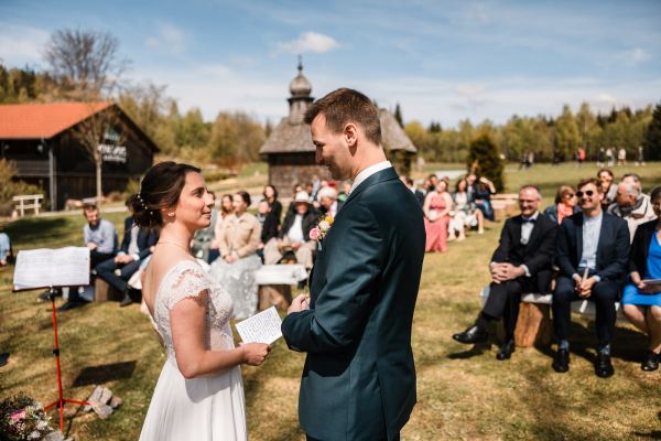 Freie Trauung von Bettina und Jonas auf der Gutsalm Harlachberg