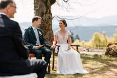 Freie Trauung von Bettina und Jonas auf der Gutsalm Harlachberg