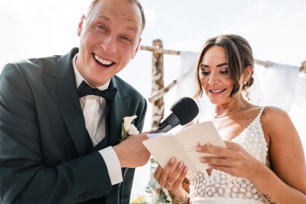 Emotionale freie Trauung von Marie und Steve im Birnauer Oberhof