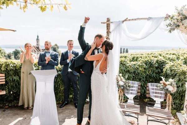Freie Trauung von Marie und Steve am Bodensee