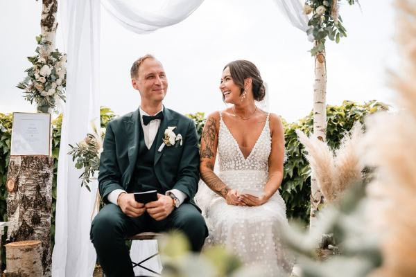 Freie Trauung von Marie und Steve im Birnauer Oberhof