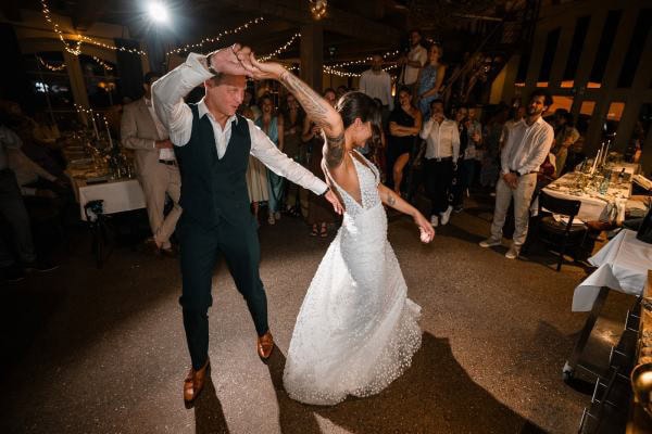 Hochzeitstanz von Marie und Steve im Birnauer Oberhof