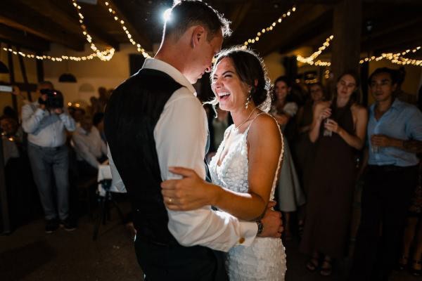 Hochzeitstanz von Marie und Steve im Birnauer Oberhof