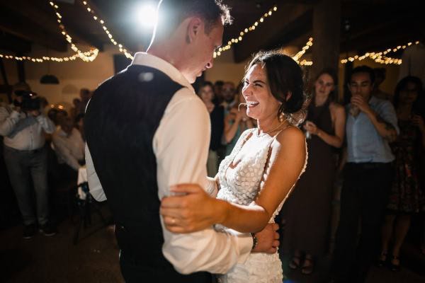 Hochzeitstanz von Marie und Steve im Birnauer Oberhof