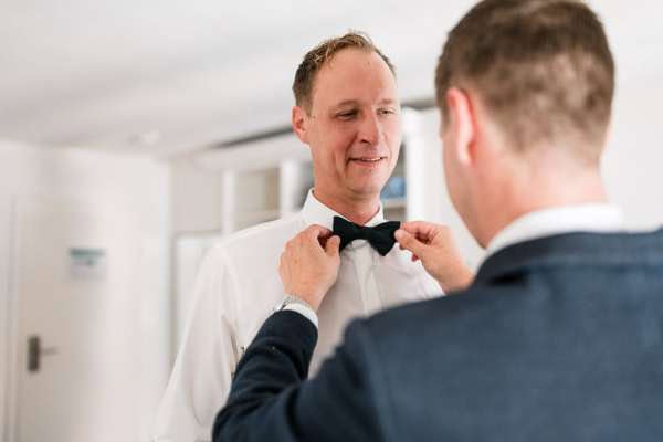 Vorbereitung für eine formelle Veranstaltung