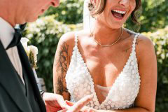 Ringtausch bei der Hochzeit von Marie und Steve am Bodensee