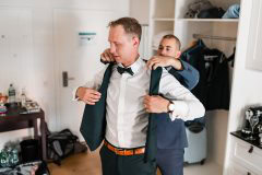 Vorbereitung auf eine Hochzeit