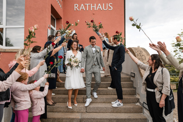 Hochzeit von Marlene und Kevin am Standesamt Heiligenberg