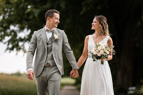 Hochzeit von Marlene und Kevin auf dem Standesamt Heiligenberg