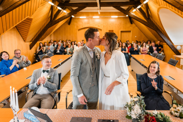 Hochzeit von Marlene und Kevin im Standesamt Heiligenberg