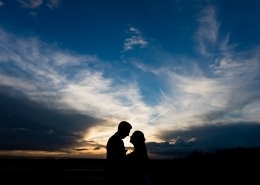 wedding sunset